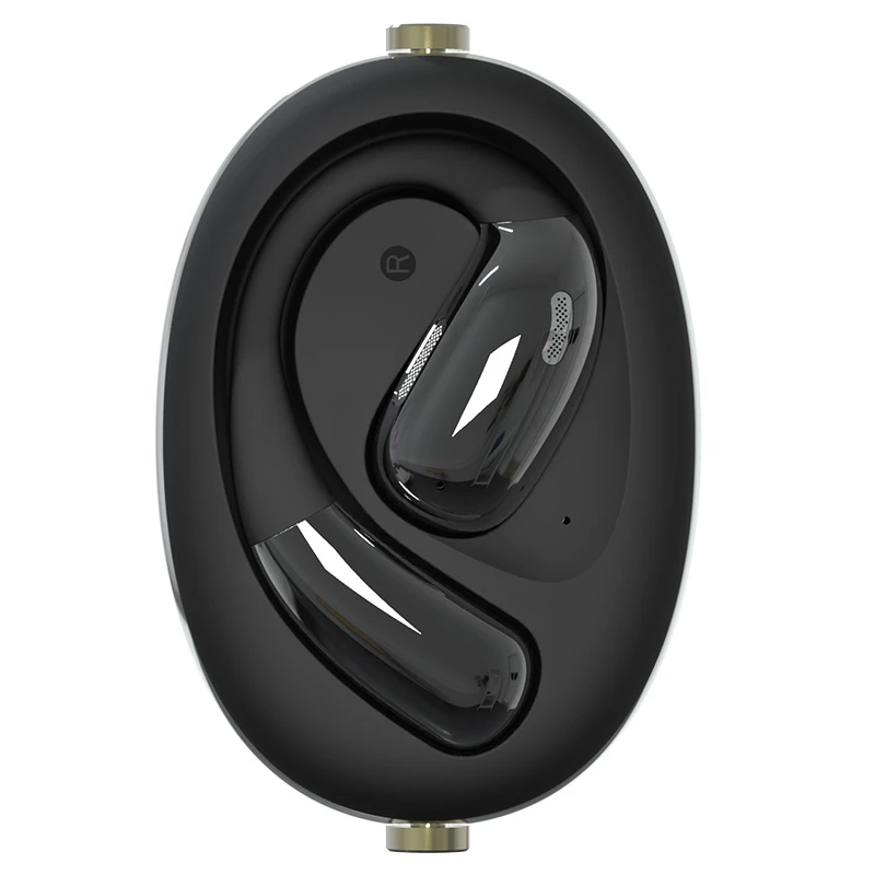 Headset Earphone Cordless Wireless Headphone Microphone Compact Portable Open-Ear Bluetooth Earbuds