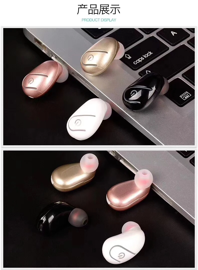 Hearbuds Sports Wireless 5.0 in-Ear Noise Canceling Gaming Mu