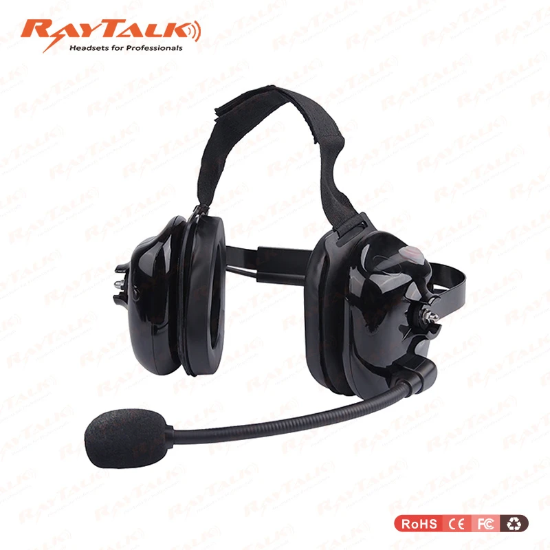 Heavy Duty Headset with Ptt for Motorola/Hytera/Icom