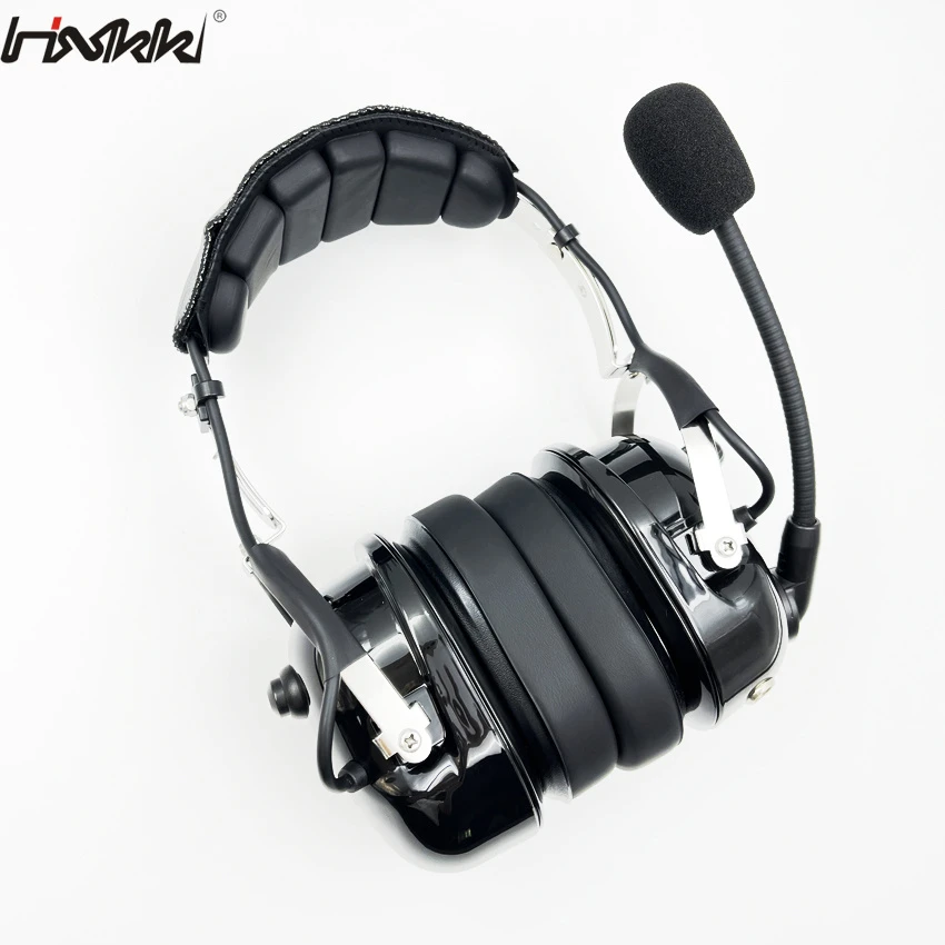 Heavy Duty Noise Reduction Headphone with Boom Microphone