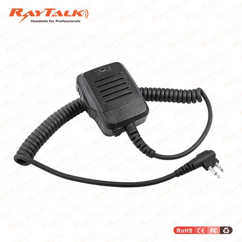 Heavy Duty Remote Speaker Microphone for Motorola 2 Pin Radios