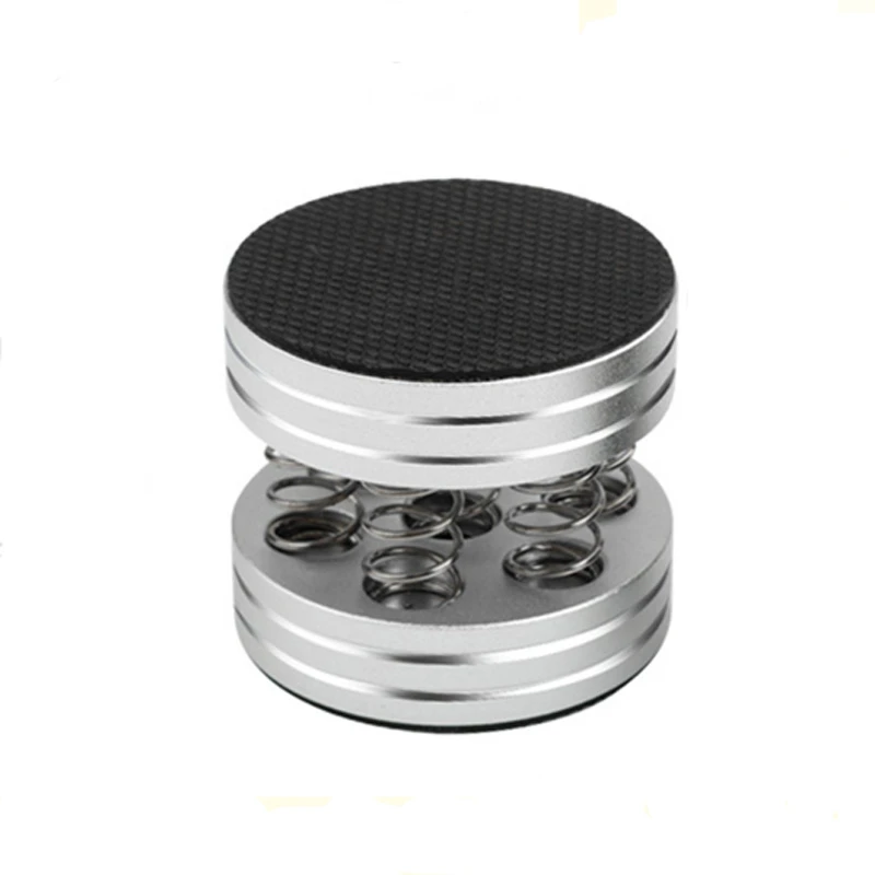 Hi-Fi Spring Suspension Foot Pad with 7 Stainless Steel Coils for Resonance Isolation in Amplifiers & Speakers