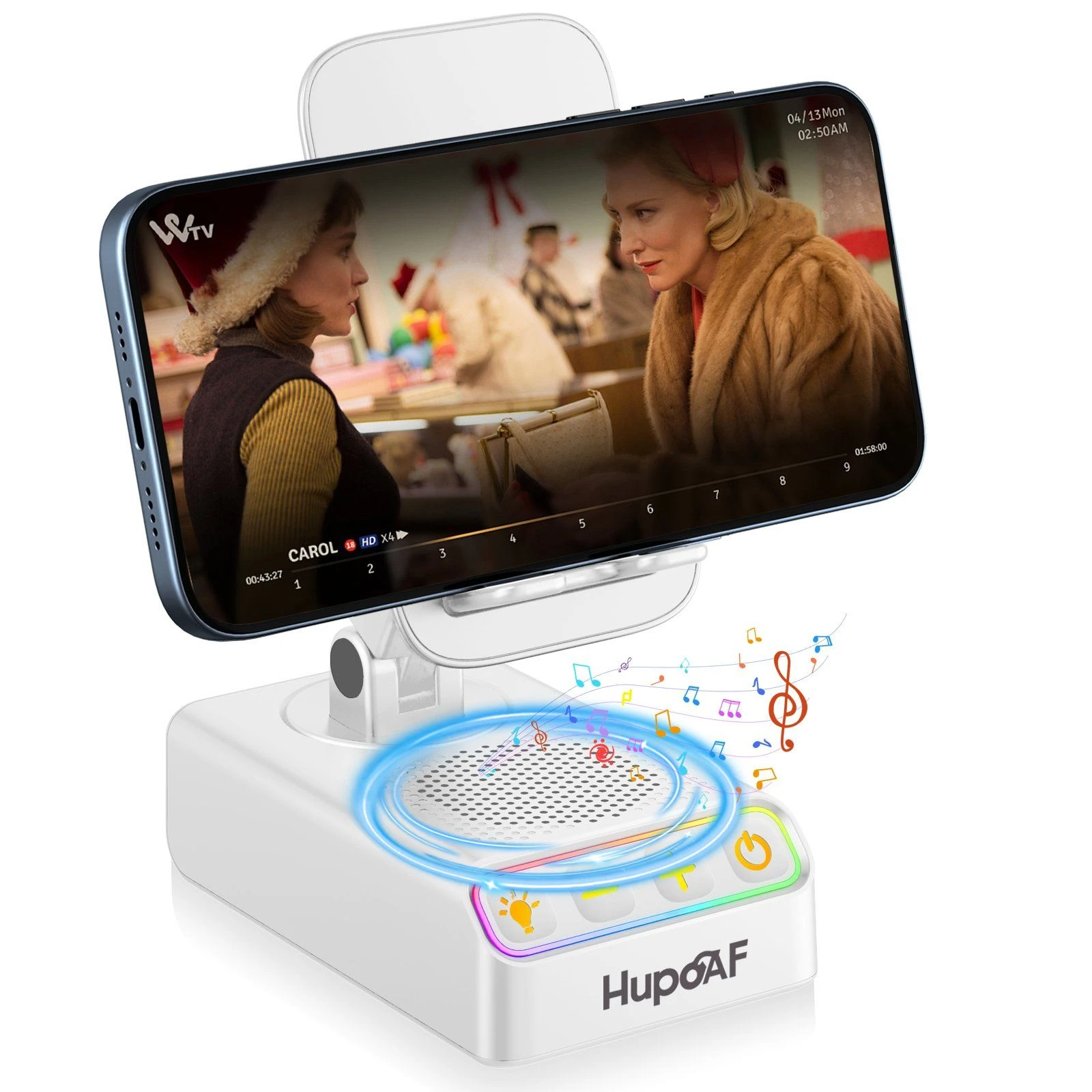 HiFi Bt RGB Light Speaker Plastic Surface Magnetic Speaker Gaming Tws Pairing Cost Effective Fast Charging Bluetooth Sound Box for Garden Gathering