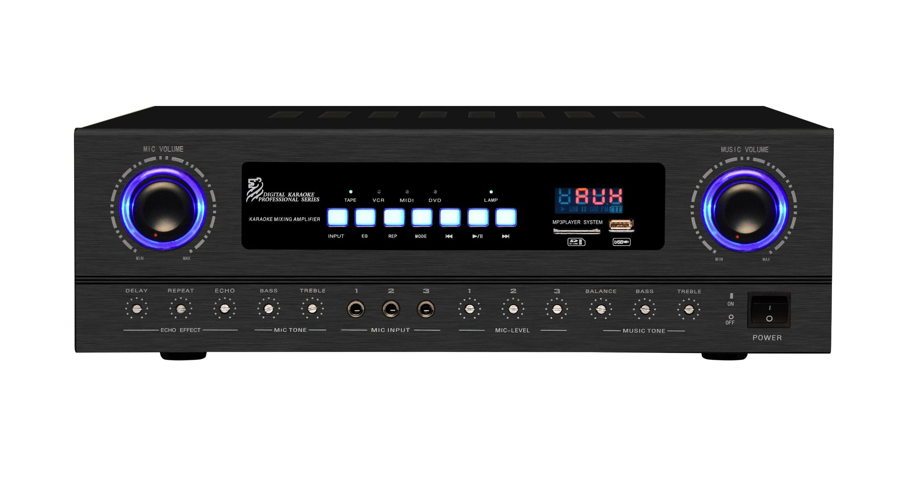 HiFi Sound System DJ Audio Professional Power Amplifier for Stage Home