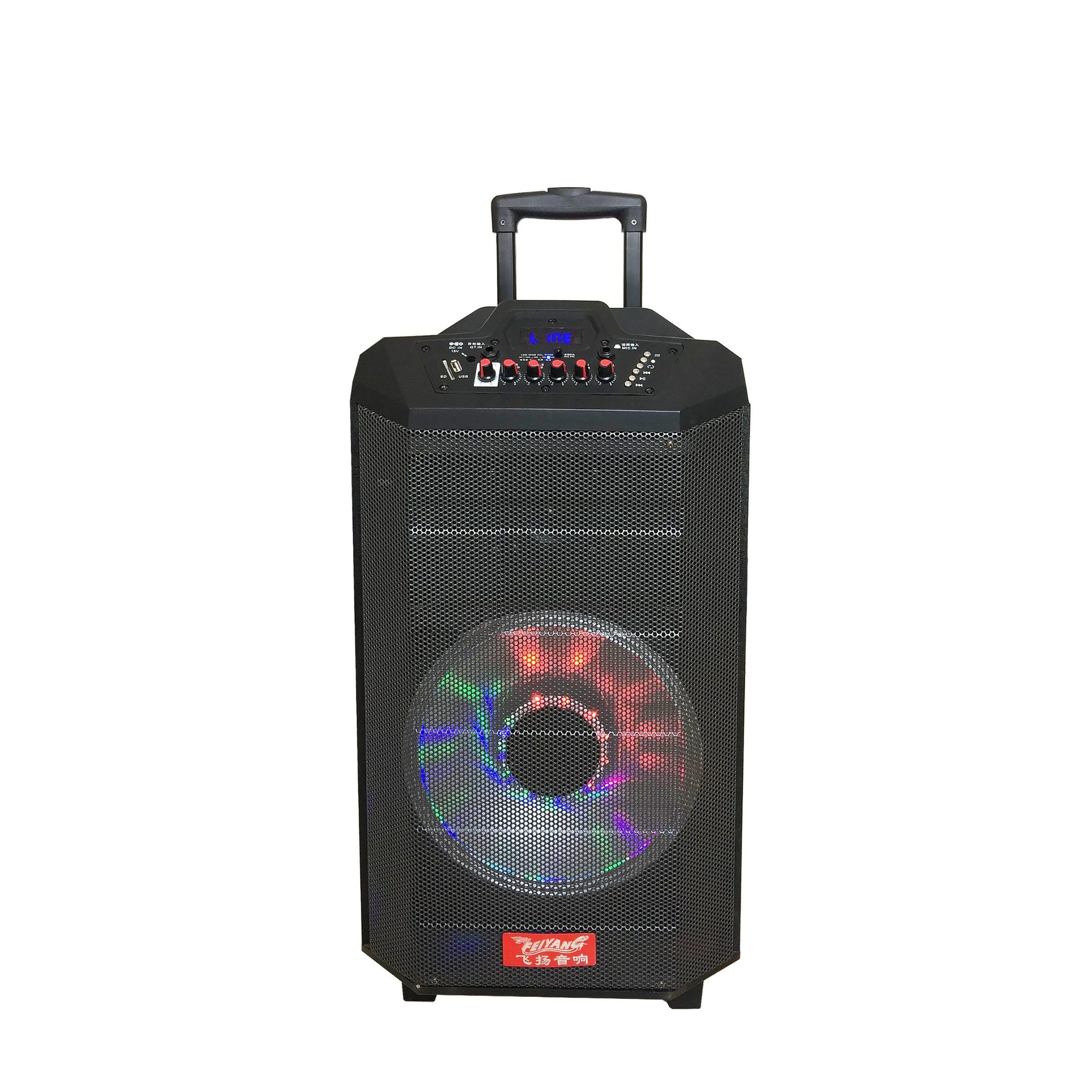 High End Waterproof Club Microphone KTV PA PRO Trolley Bluetooth Painted 10 Inch Audio Loud Speaker