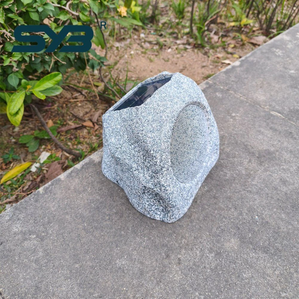High Fidelity 10W Bluetooth Waterproof 4-Inch Rock Speaker for Lawn and Garden