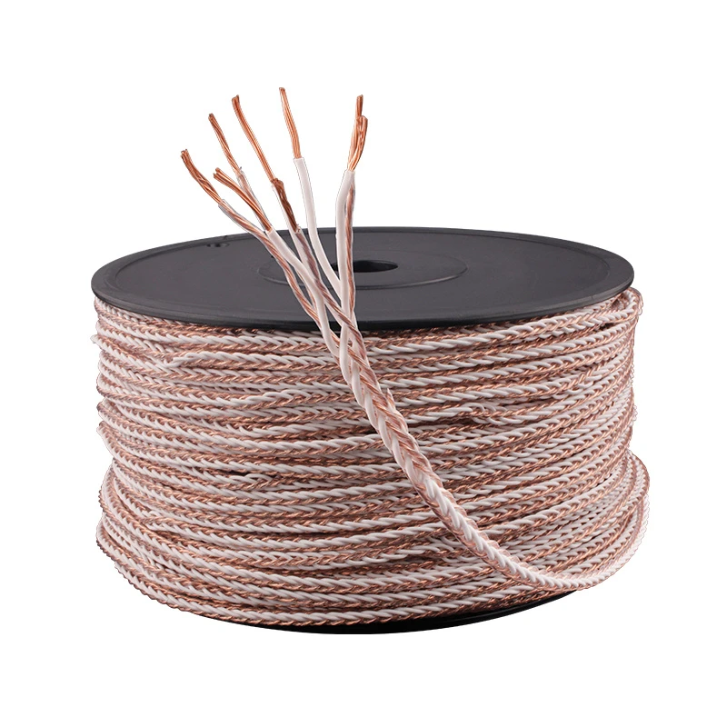High-Fidelity Precision Craftsmanship Stable 2X1.5mm+E Copper Audio Speaker Cable