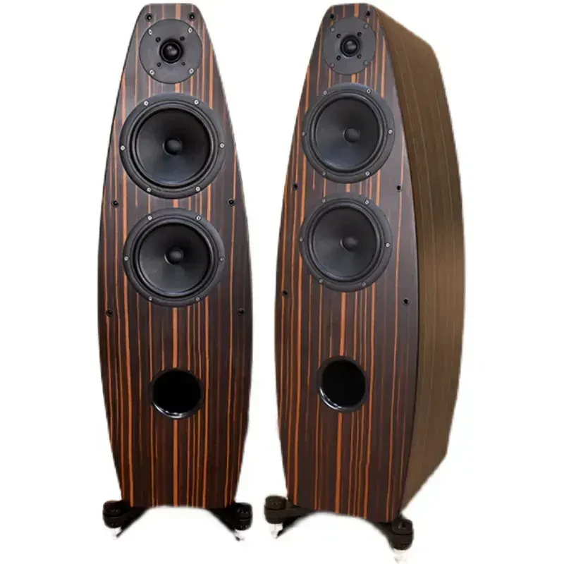 High Fidelity Three Way Floor Standing Tower Speaker for Home Theater HiFi Audio Playback