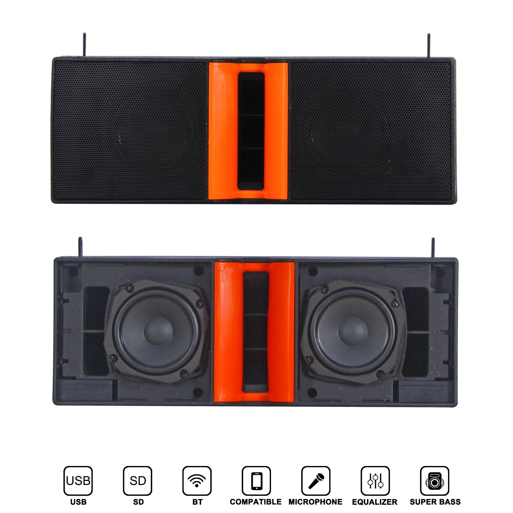 High-Power Dual 12inch Audio Subwoofers Bluetooth Party Professional PA System Line Array Bocina Parlante Audio