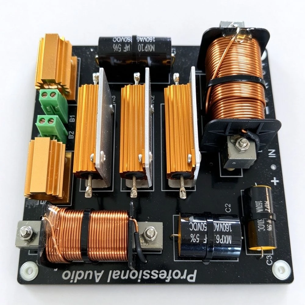 High Power Speaker Cabinet Crossover for Single 15″ & 18″ Speaker
