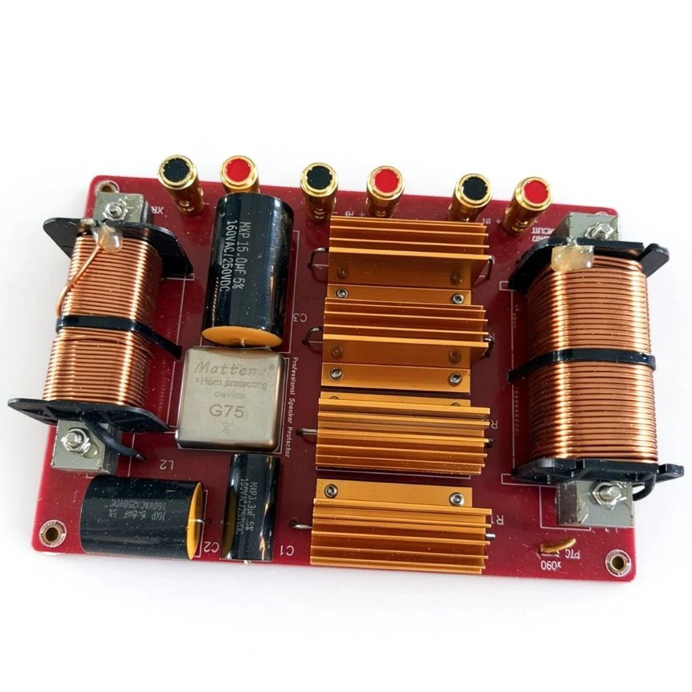 High Power Speaker Networks for Single 15″ Speaker +750hf