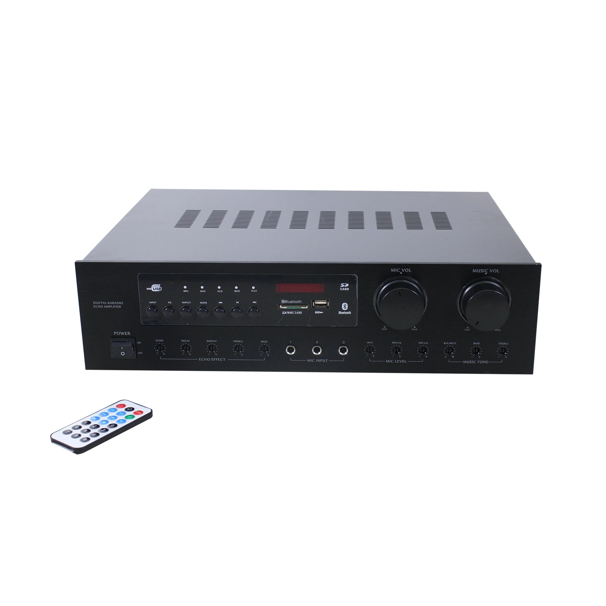 High Quality 2 Channel 100W*2 Home Theater Stereo Digital Amplifier 2.0 Sound System for Speakers