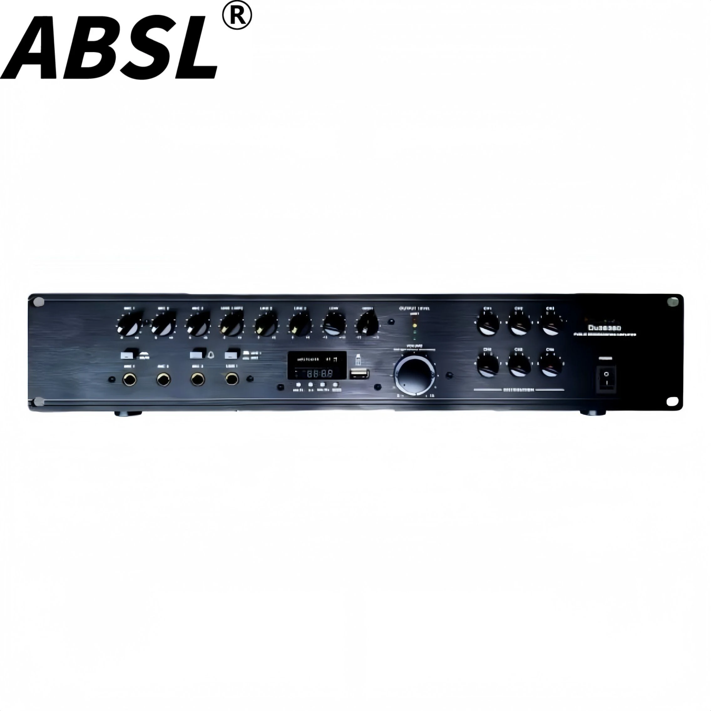 High Quality 500W 6 Zones Digital Class-D PA Sound Audio Power Amplifier