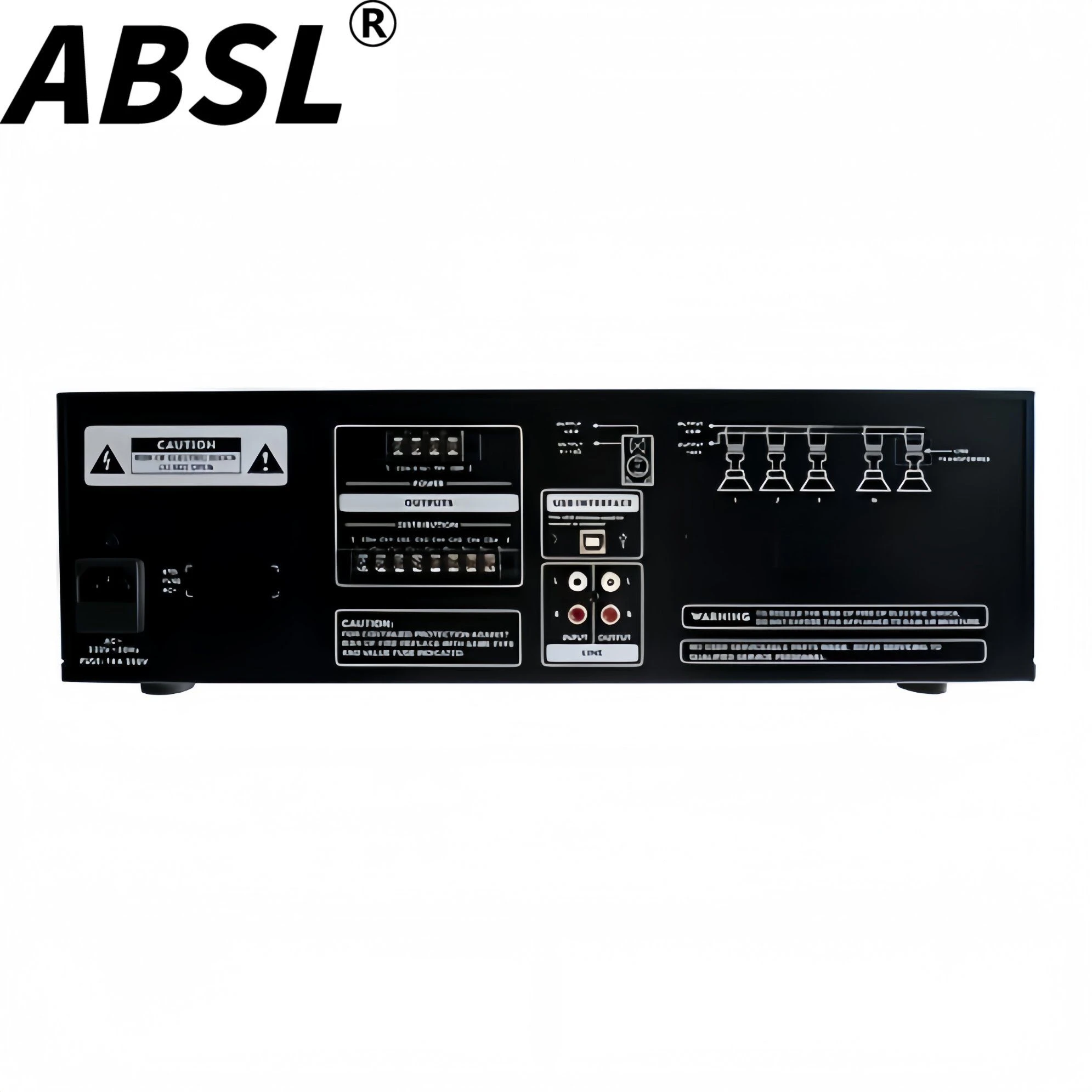 High Quality Big Power 1000watts 6-Sections PA Mixer Audio Sound Power Amplifier