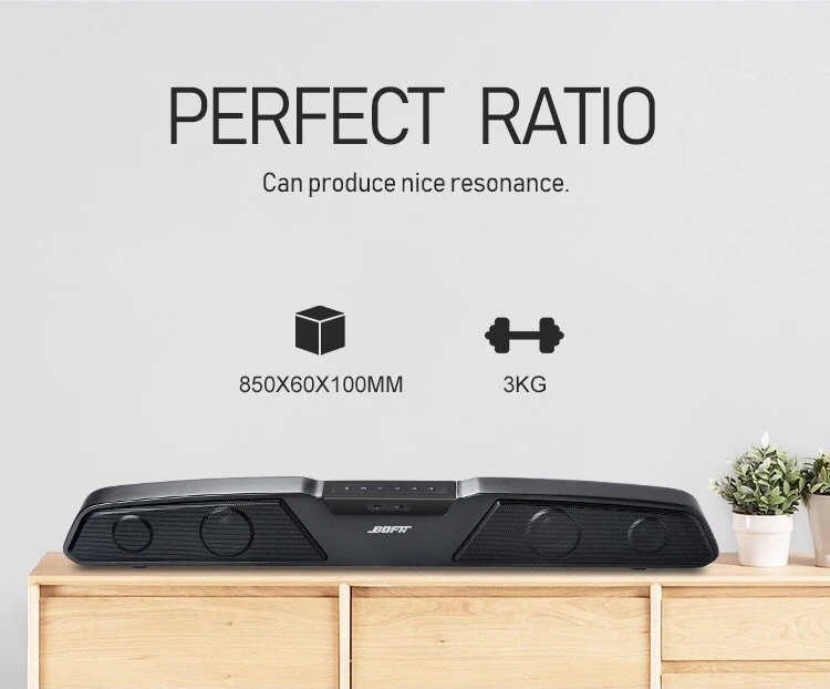 High-Quality Bofrt Mv-B850 50W Soundbar for Immersive Audio