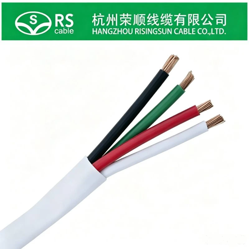 High Quality Cl2 Cl3 Rated 12AWG 14AWG 16AWG 4c Speaker Wire