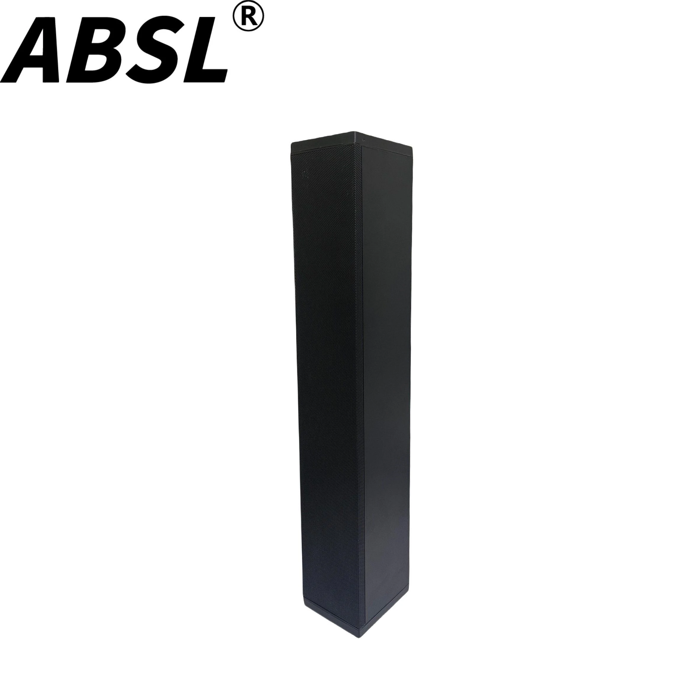 High-Quality Conference Speaker 60W 3” Woofer Aluminum Alloy All-Weather PA Column Speaker