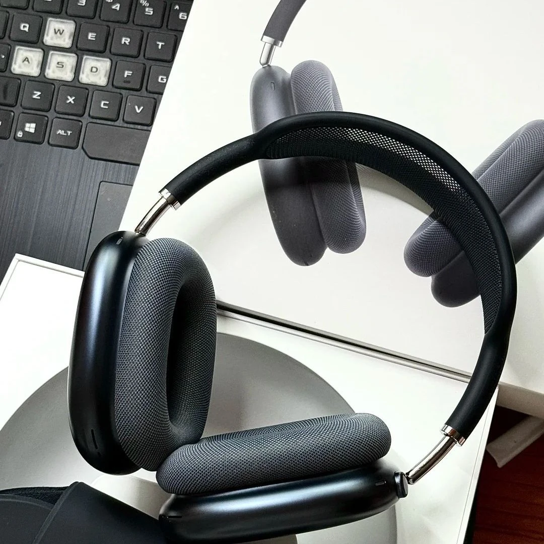 High Quality Max2 Anc Wireless Bluetooth Compatible Headphone with Microphone