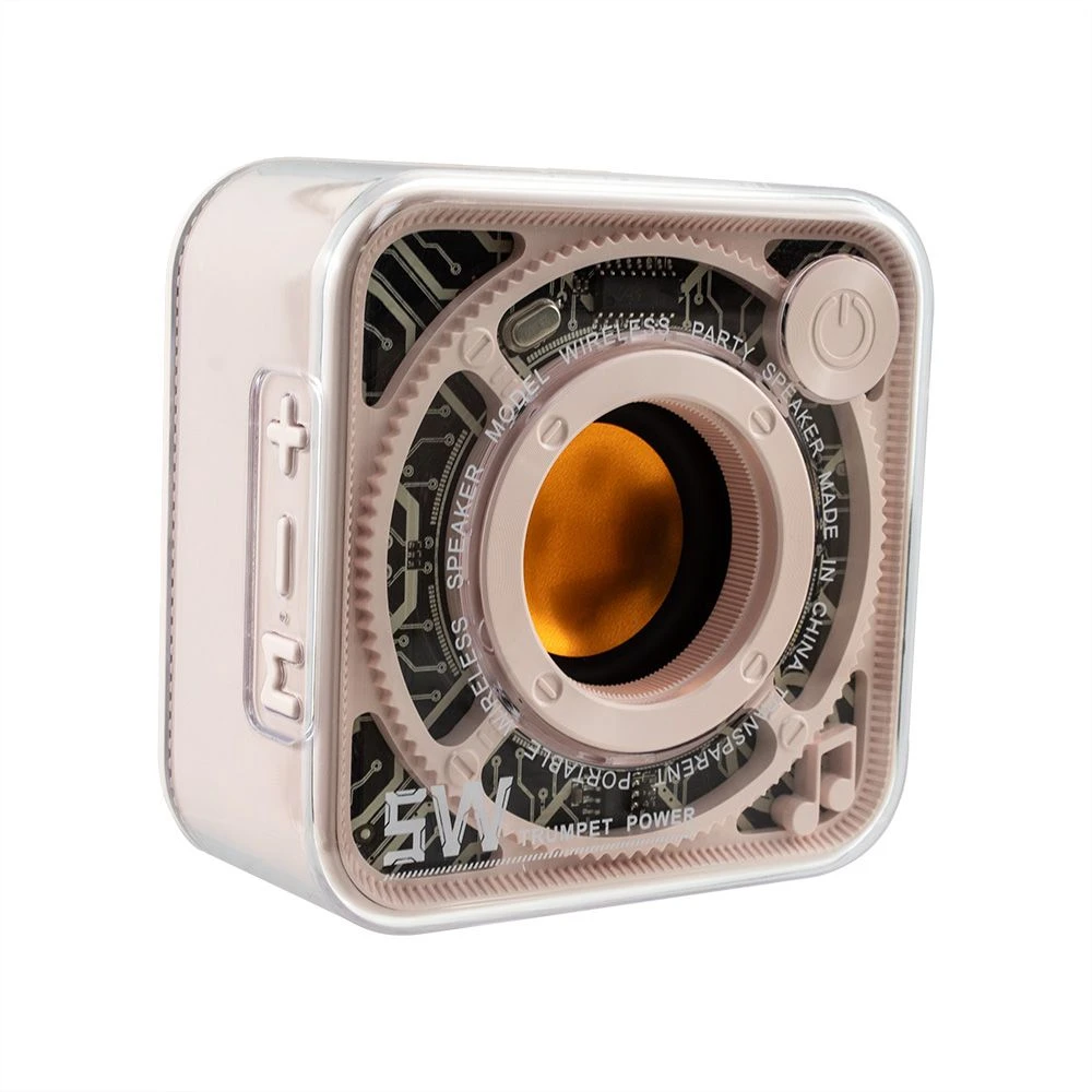 High Quality Mecha Portable Art Mini Bass Wireless Cute High Bluetooth Speaker