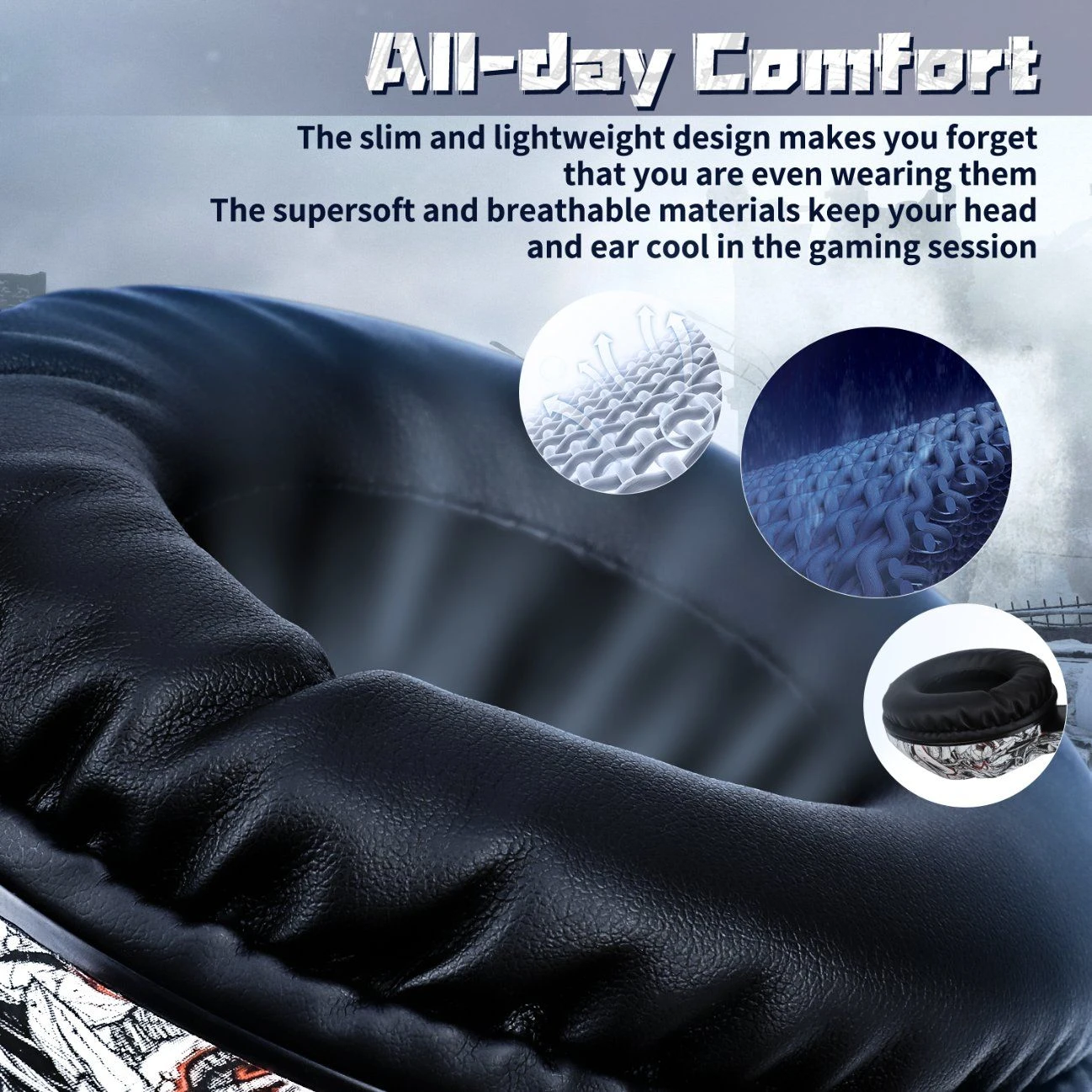 High Quality Popular Headband Headset Computer for Microphone Language Surround Sounds Headphones Lab Wired Cable Noise Canceling Onikuma
