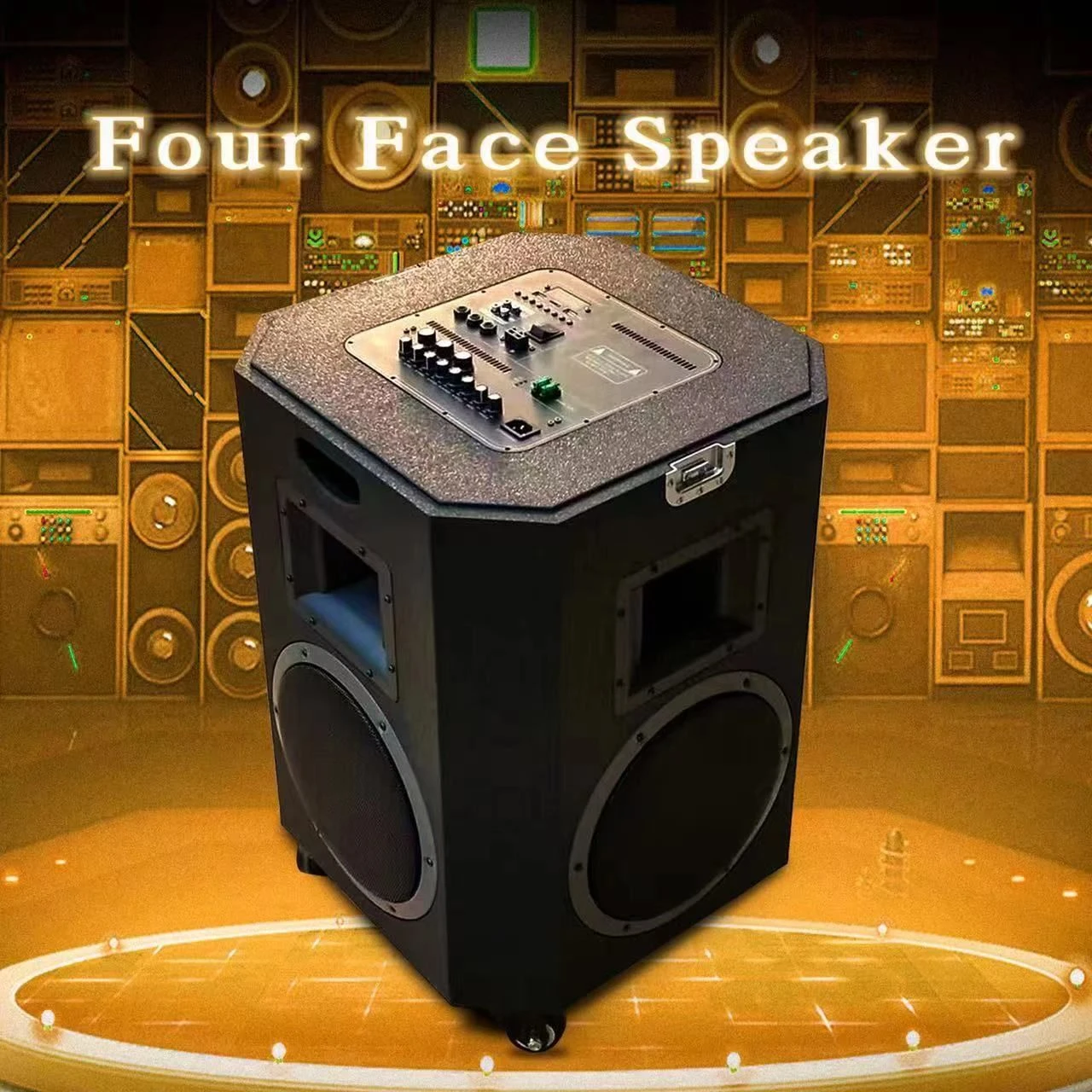 High Quality Rechargeable Battery Stage Speakers Portable Speaker Wireless
