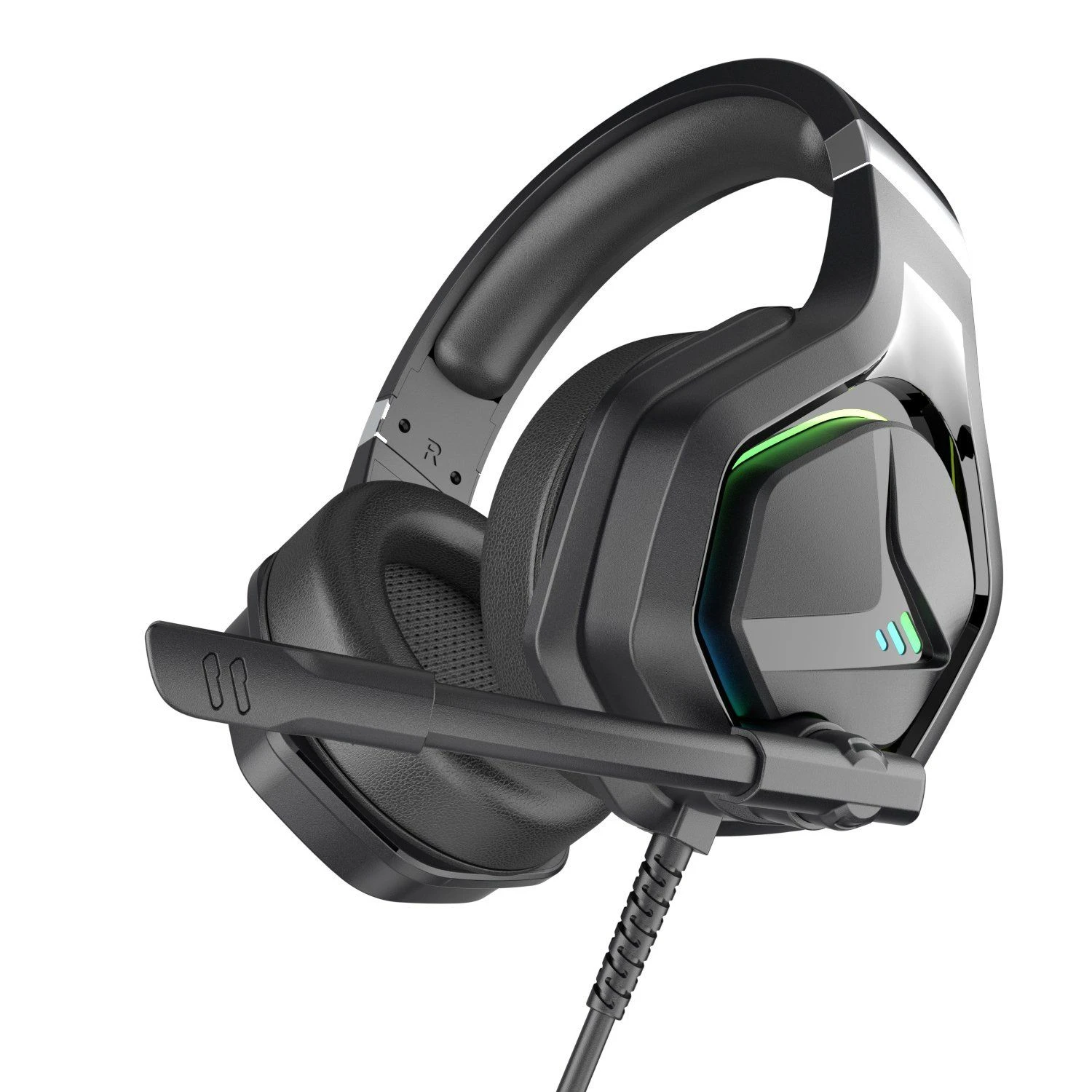 High-Quality Stereo Surround Sound Gaming Headphones with Mic