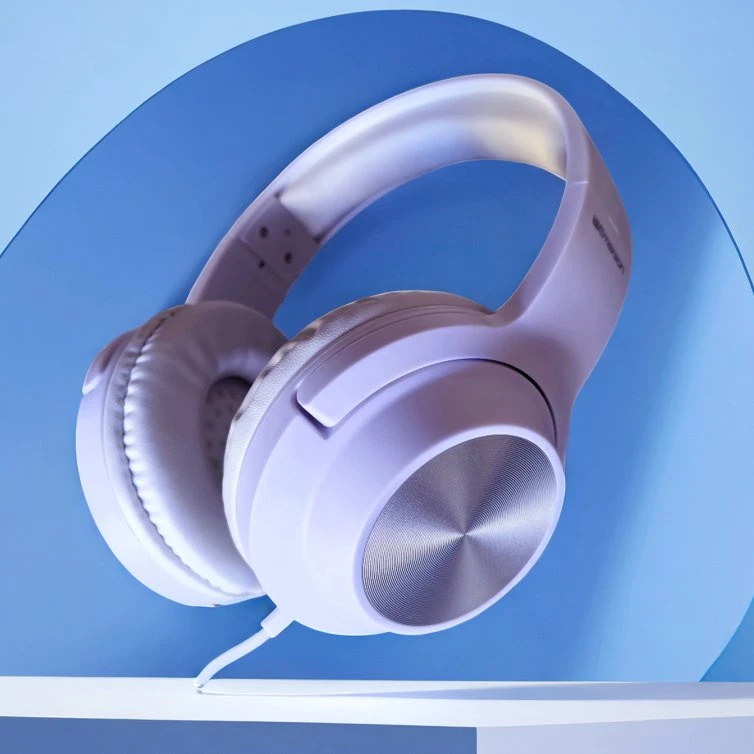High Quality Super Bass 3.5mm Wired Over-Ear Headphones Enc Noise Canceling Gaming Headset Earphones
