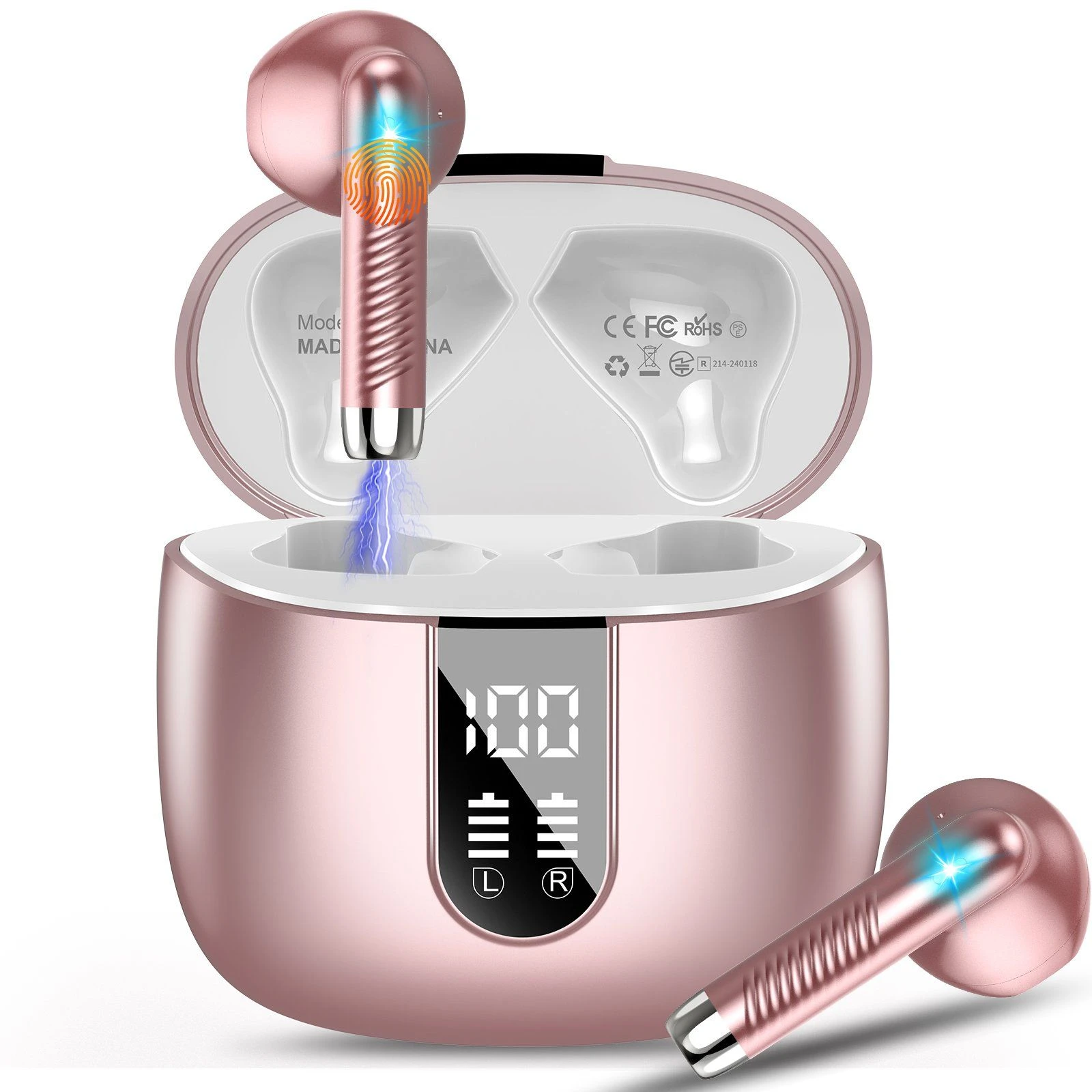 High Quality Sweat Resistant Bluetooth Earbuds for Gym