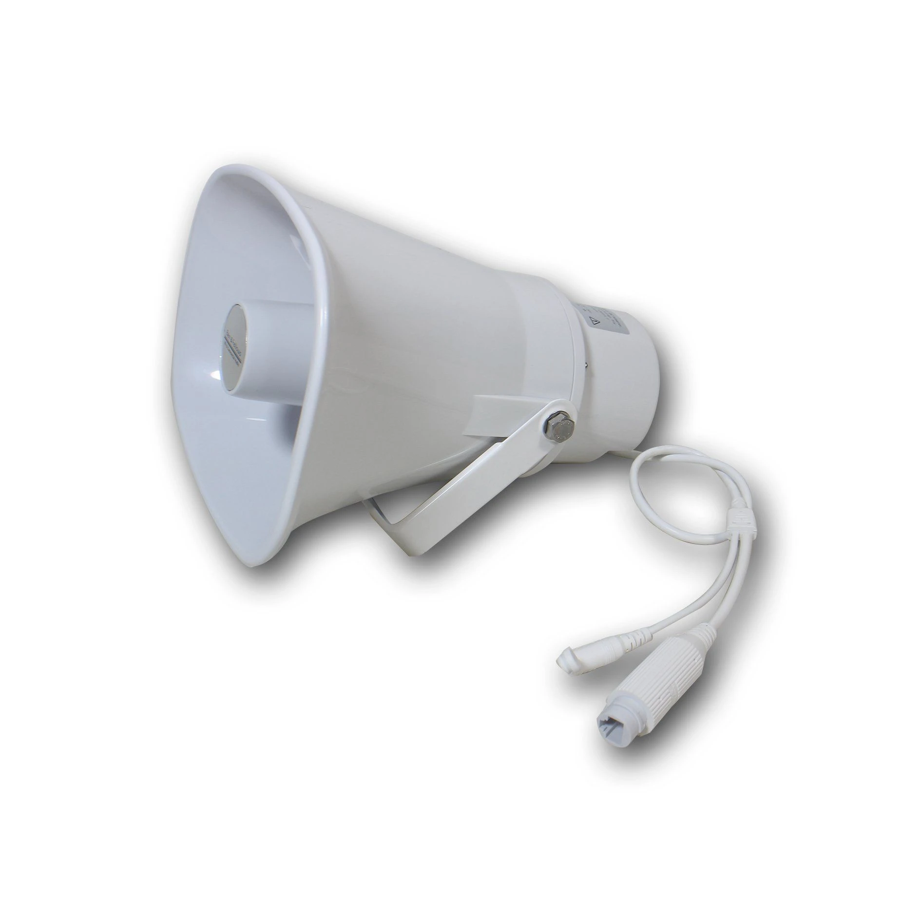 High Quality Waterproof IP Oval Horn Speaker 15W High Power PA Speaker Loud Speaker Support MP3, WMA, Wav and More Decoding