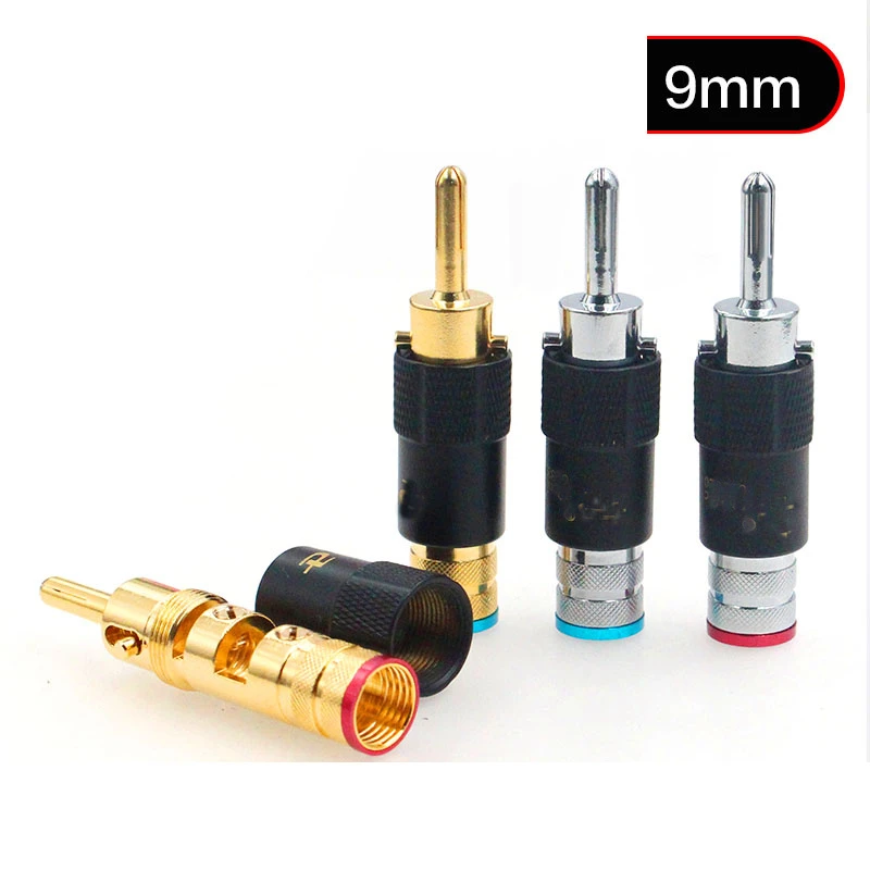 High Quality Wbt Style Speaker Cable Banana Plug Terminals