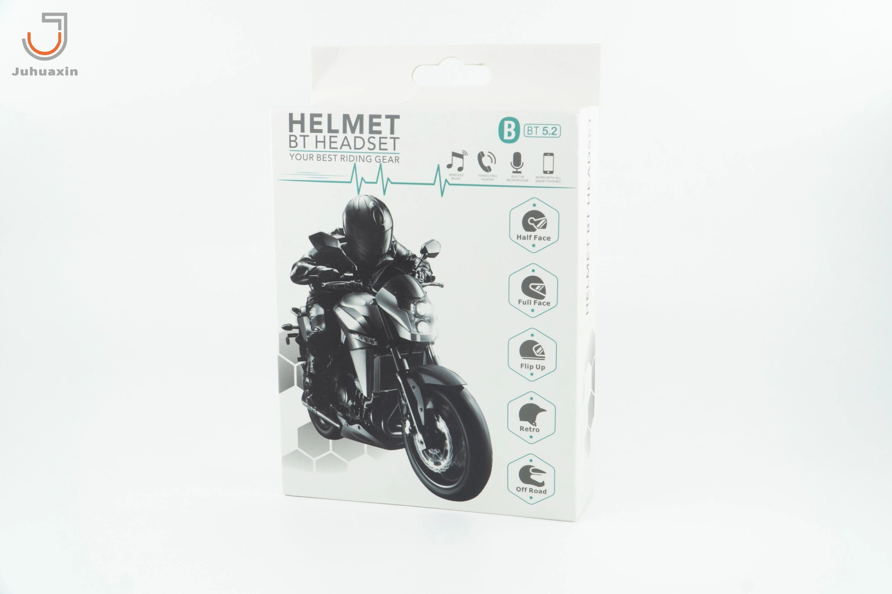 High Quality Wireless Headset Good Listening Mobile Phone Accessories Bluetooth Earphone 5.2 Riding Gear Helmet Bt Speaker