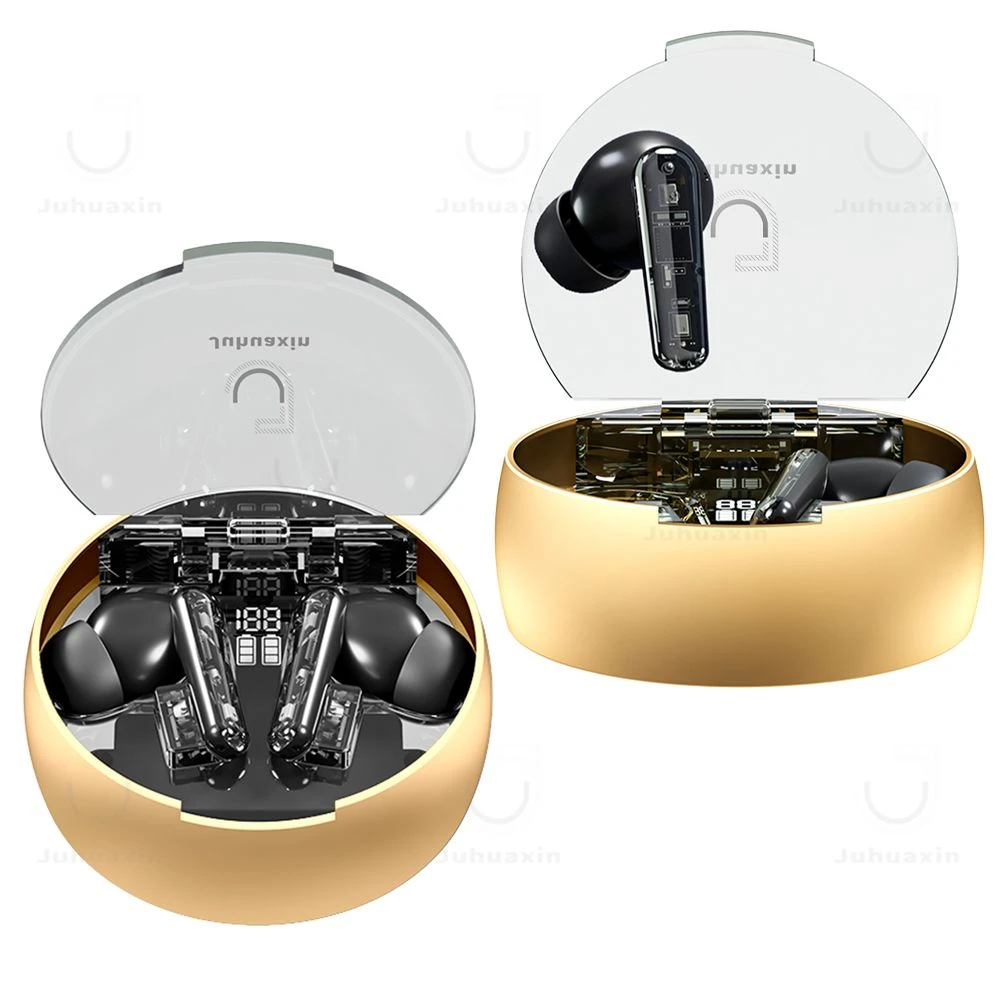 High Quality Zero Delay Wireless Bluetooth Headset HiFi Sound Quality Intelligence Sensitive Touch Headset for iPhone Samsung