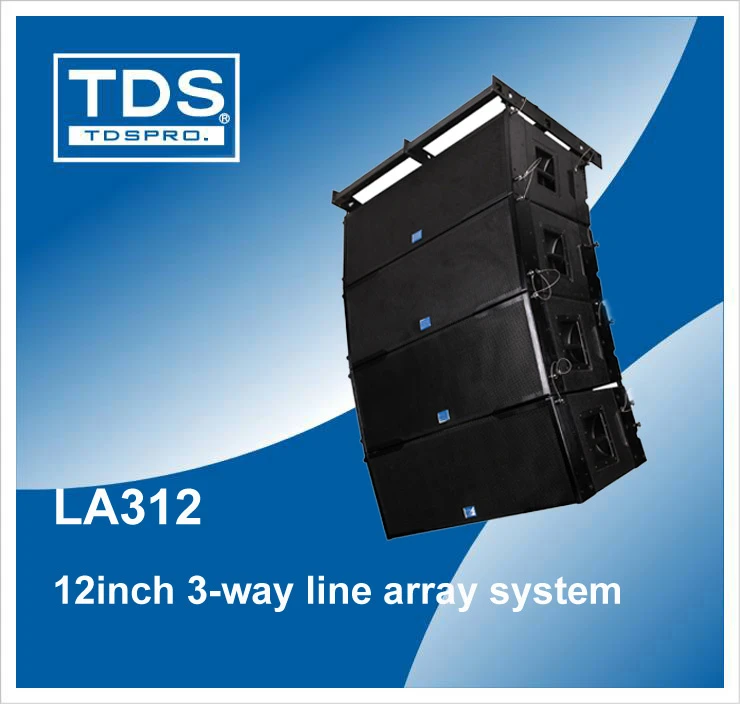 High Spl Line Array Audio System for Large Performance