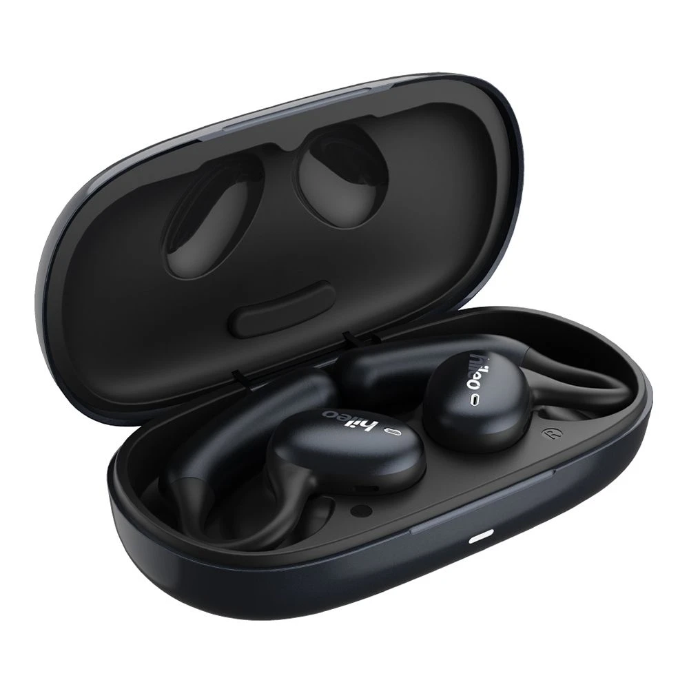Hileo Hi96 Noise Enc Reduction Wired Wireless Earbuds Open Ear Air Conduction Bluetooth Earphones