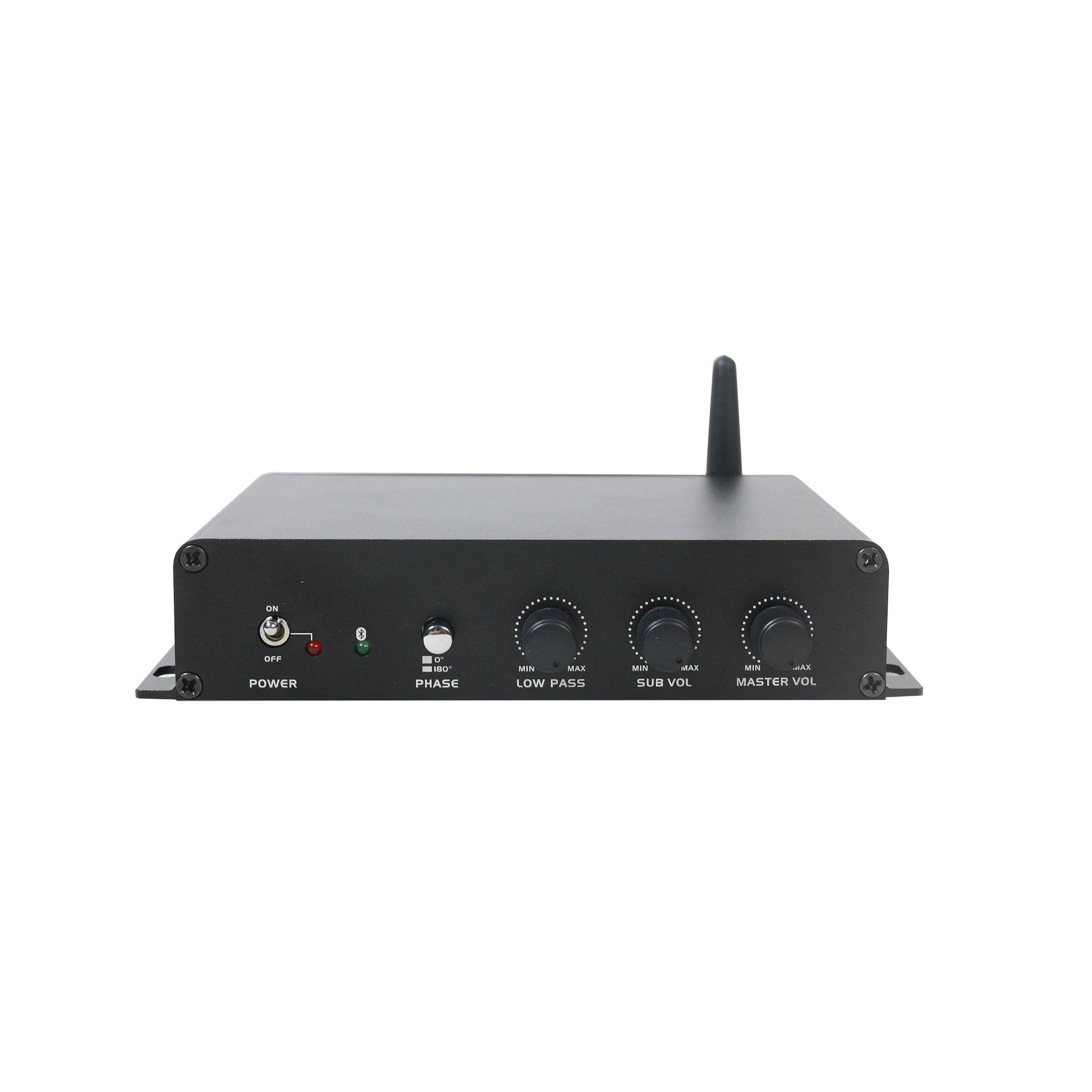 Home Mini Bluetooth 2.1 Stereo Audio Power Amplifier 2X30W with a 50W Passive Sub Woofer Output DC12-24V Power Supply