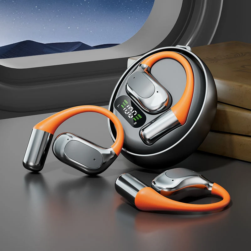 Hot Enc M113 Earphones Open Wear HD Voice Call 360 Degrees HiFi Sound Stable Feel Bt 5.4 Long Battery Life Sports Drive Earbuds