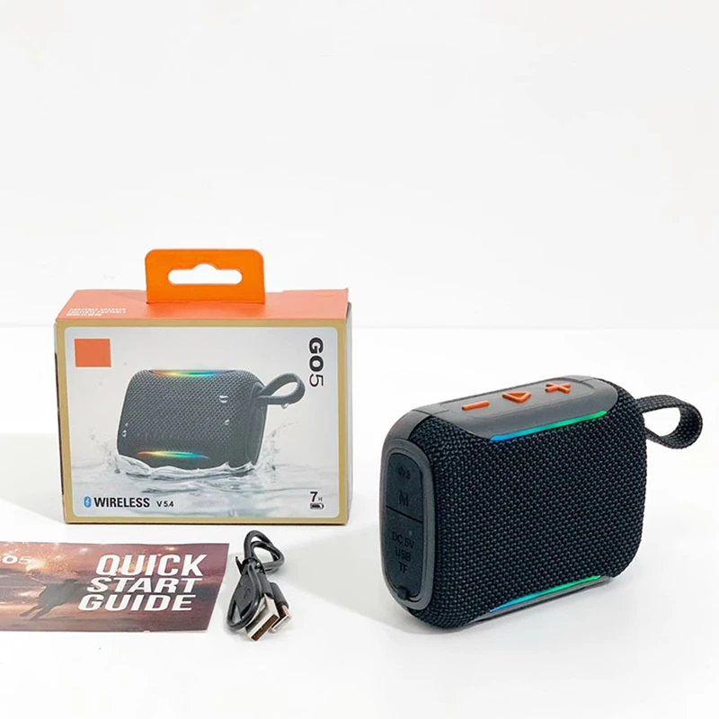 Hot Go5 Mini Portable Wireless Speaker Bt 5W Music Player Waterproof Sports Home Theater Party