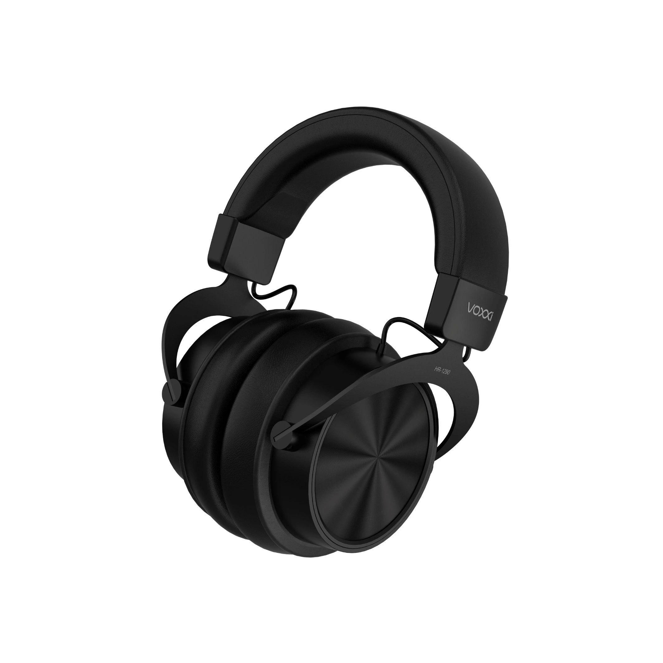 Hot Sale Hr-1290 ODM Closed Back 50mm Loudhailer Wired Studio Monitoring Headphone