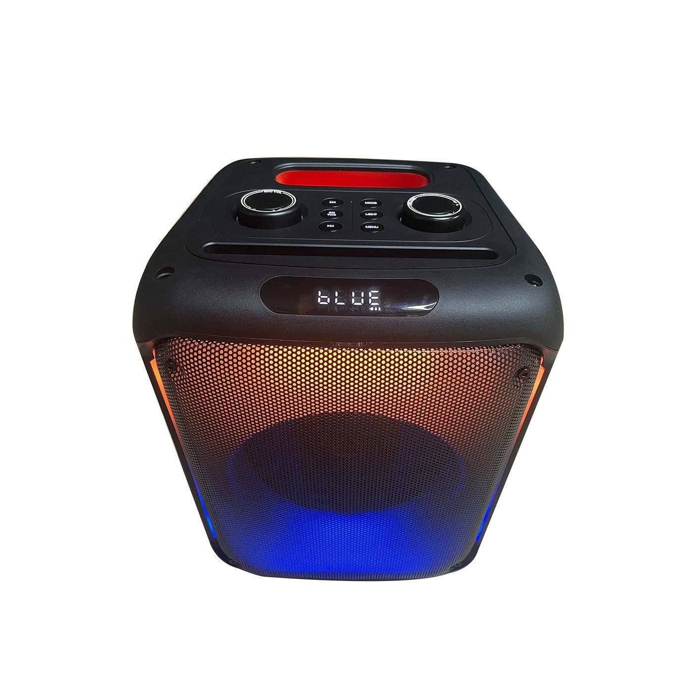Hot Sale Outdoor Waterproof Blue-Tooth 8-Inch Horn Tws Subwoofer Portable Speaker with Wireless Remote Control
