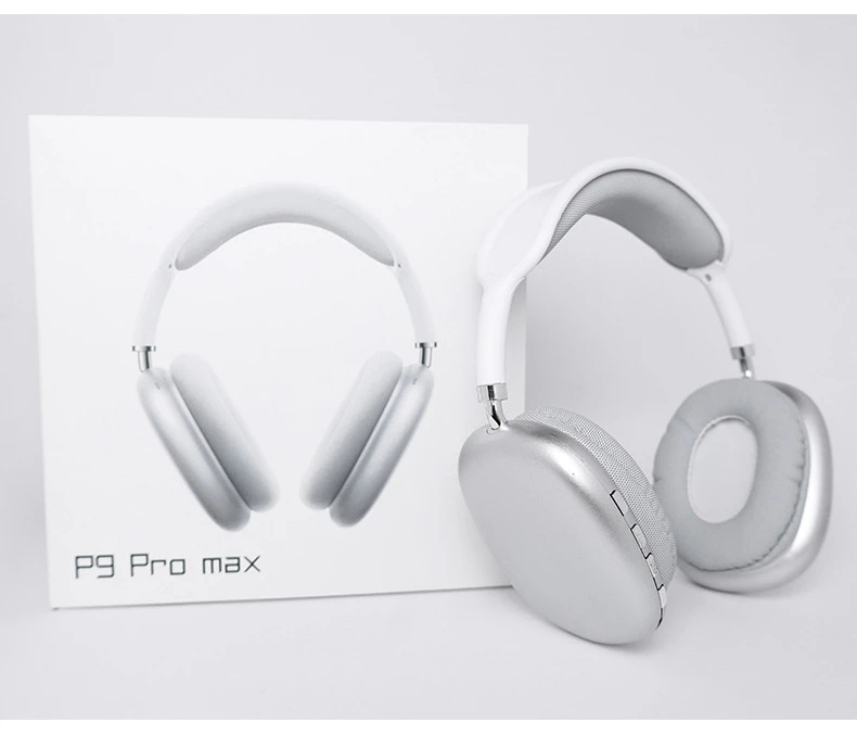 Hot Sale P9 PRO Max Tws in-Ear Wireless Headphones Strong Bass Subwoofer Type-C Universal Bluetooth 5.1 Earphones Connector Stereo Channel Game