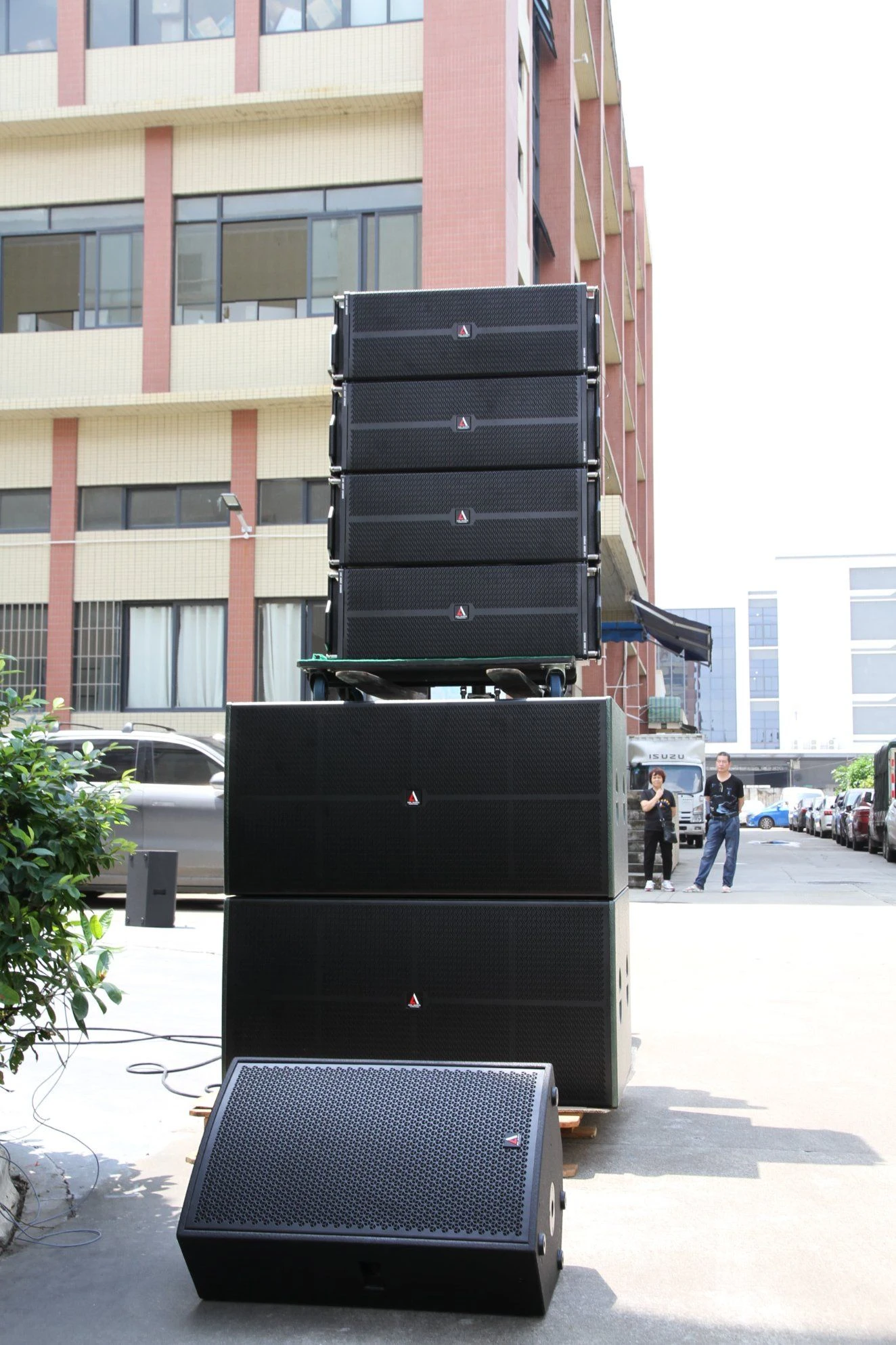 Hot Sale Sound Audio Equipment 15 Inch Professional Full Range Speaker for Engineering Stage