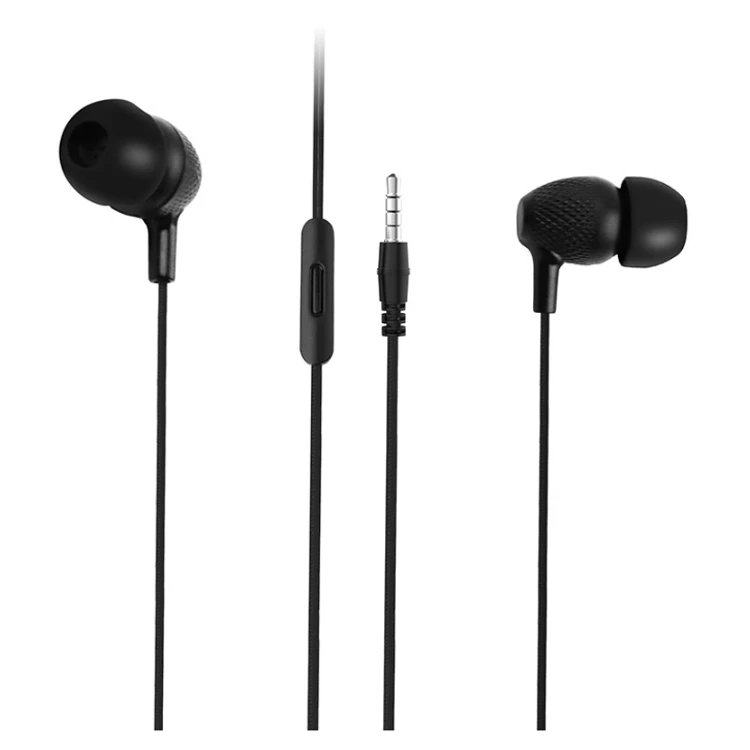 Hot Sale Universal 3.5mm Jack Mobile Handsfree Headphones Wired Earphone with Mic