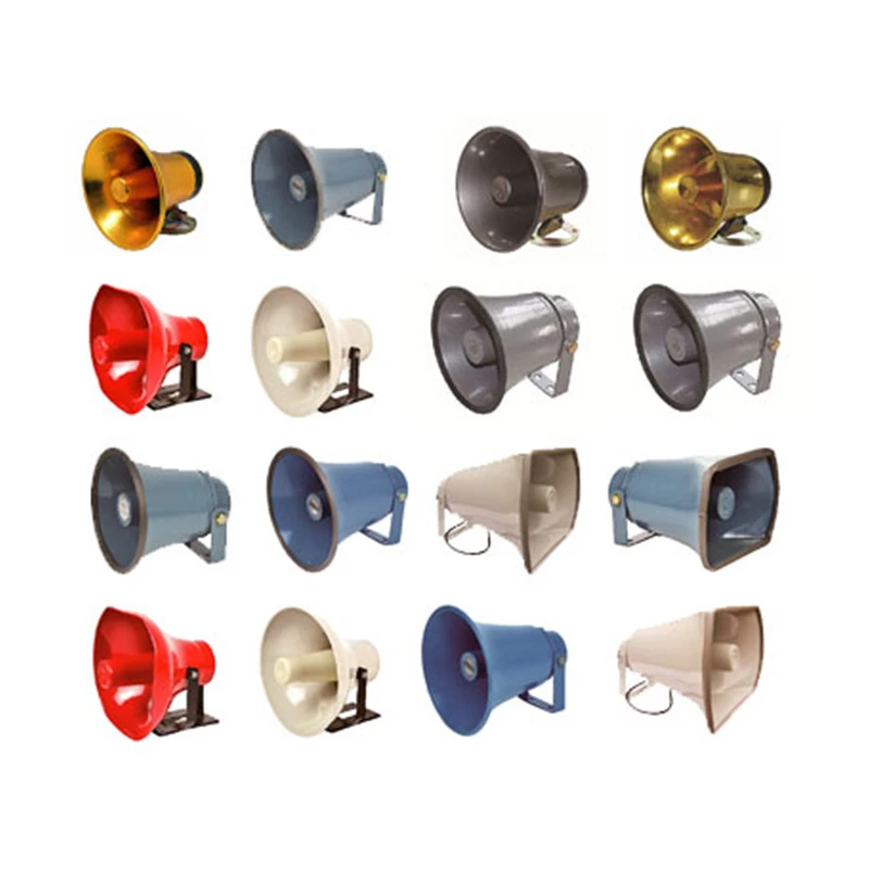 Hot Sell Aluminum Speaker Horn/Electric Loudspeaker Horn/ABS Plastic Speaker Horn