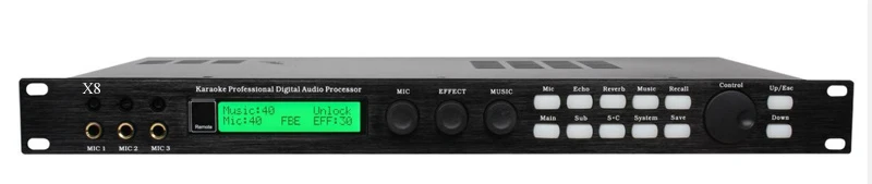 Hot-Selling DSP Karaoke X8 Audio Processor