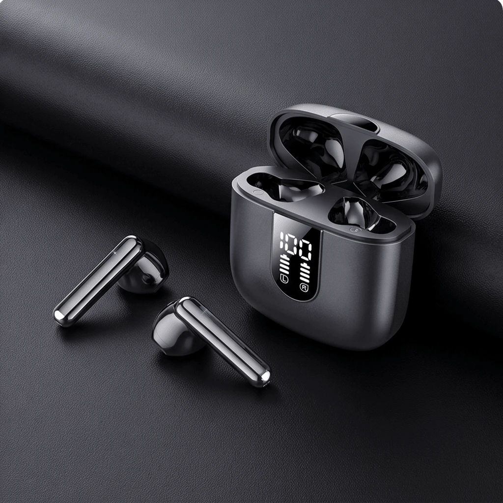 Hot Selling Earbuds Noise Canceling Low Latency Gaming Tws Earphones with Charging Case Tws Earphone Wireless Headphone Sleep-Style Music Buds