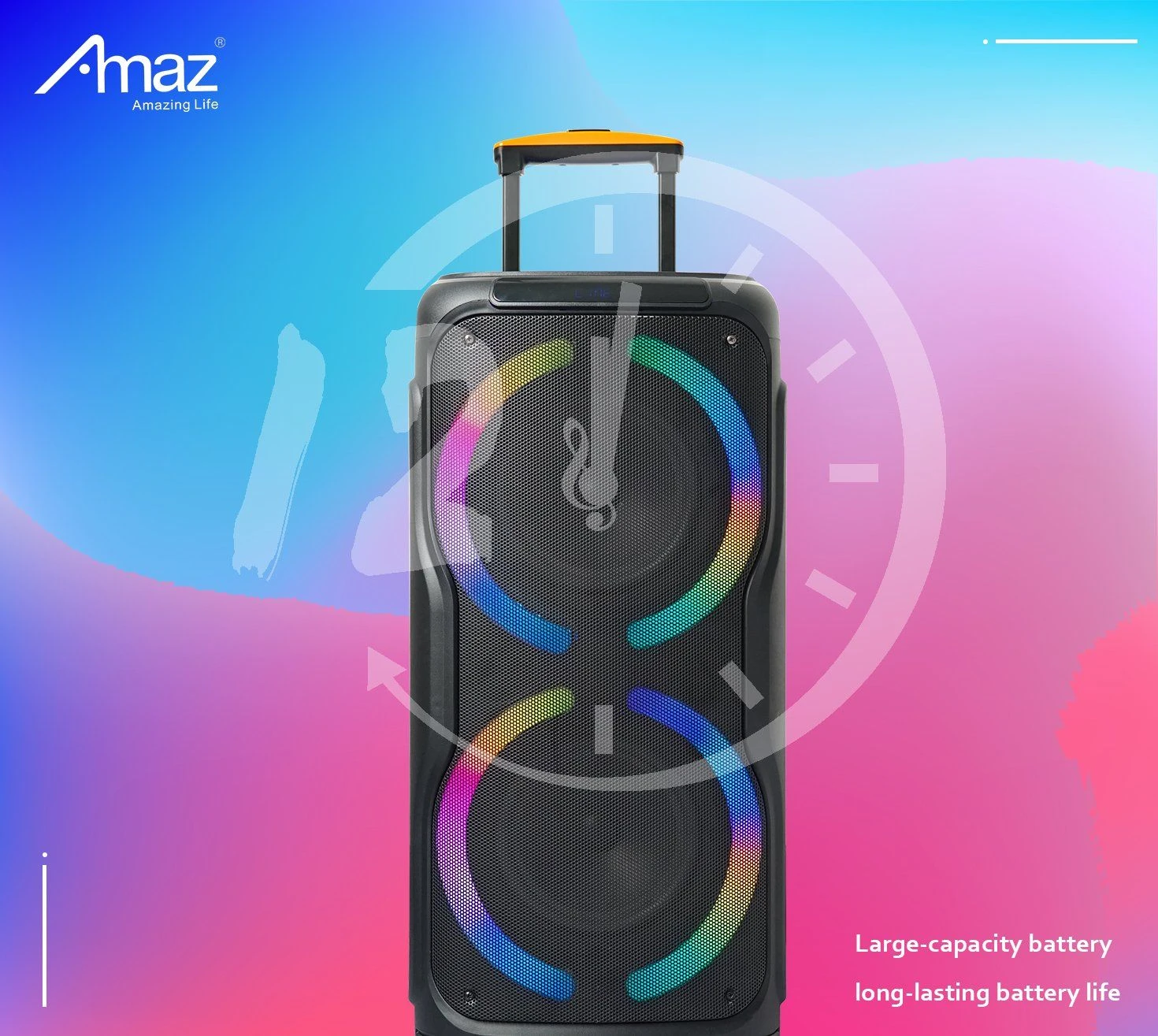 Hot-Selling Factory OEM Design RGB Light Bluetooth Waterproof Speakerhot-Selling Factory OEM Design RGB Light Bluetooth Waterproof Speaker