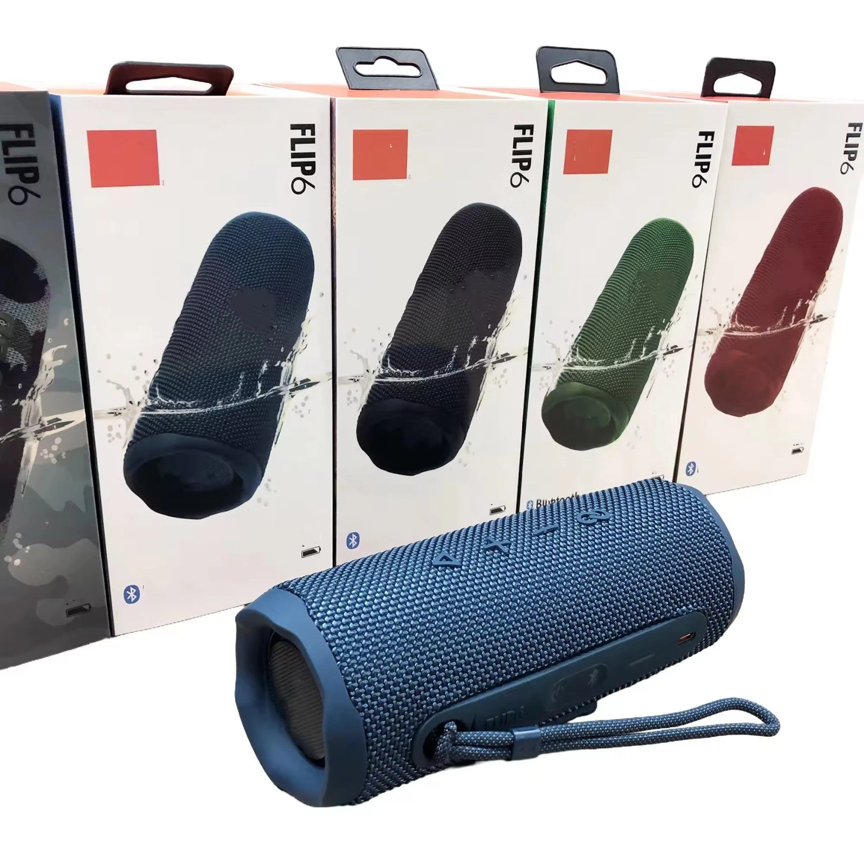 Hot Selling Flip 6 Speaker Waterproof Subwoofer Portable Bt Speaker Tws Speaker Stereo Bass Outdoor