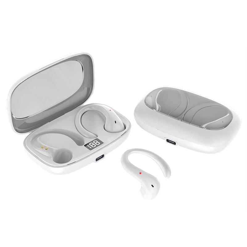 Hot Selling Ows Headphones Ear-Hook True Wireless Earphones Headset with LED Power Display