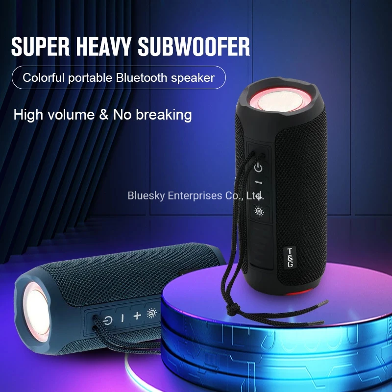 Hot Selling Parlante RGB Lighting USB Playback Outdoor Party Wireless Bluetooth Speaker