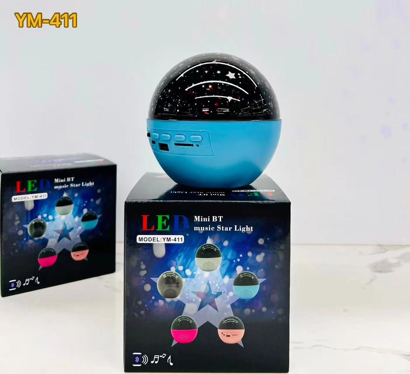 Hot-Selling Stylish Wireless Speaker with Starry Sky Projection Light